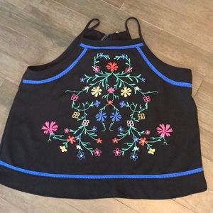 2/$20 Beautiful Embroidered Tank